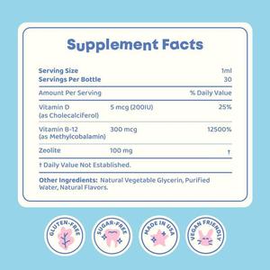 Stok Çocuklar İçin Zeolit Damlaları Lingo Leap Ağızdan Alınan Sıvı 30ml Bitkisel Özlü Bağışıklık Desteği 24 Ay Raf Ömrü Sıvı Takviye Edici - Product Image 4