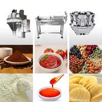 Machine d'emballage verticale automatique multi-têtes pour biscuits aux pépites de chocolat, flocons d'avoine, raisins secs, pinwheels, macarons et autres snacks