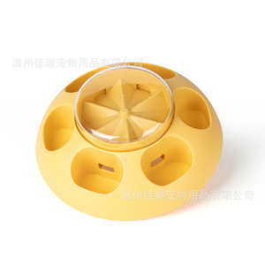 Comedero automático para perros tipo prensa, dispositivo de alimentación lenta, dispensador divertido de comida para mascotas. - Product Image 2