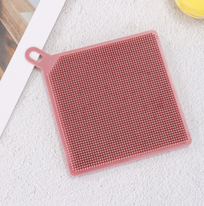 Brosse de nettoyage écologique en silicone pour légumes et fruits, en forme de gourde, avec trancheuse fine pour la vaisselle - Product Image 3