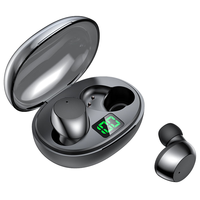Audífonos Inalámbricos Hishell TWS con Estuche Transparente Impermeable IPX-4, Control Táctil con Huella Dactilar, Sonido HIFI, 15-20 Horas de Duración de la Batería