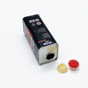OEM/ODM Lata de Metal Rectangular Cuadrada de 1L para Lubricante, Vacía, con Tapa e Impresión Offset - Product Image 6