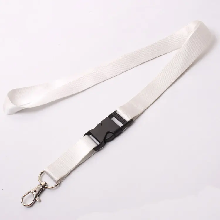 17 Inch Neck Lanyards Office Quick Release Lanyard with Oval Clasp and Detachable Buckle for ID Badge