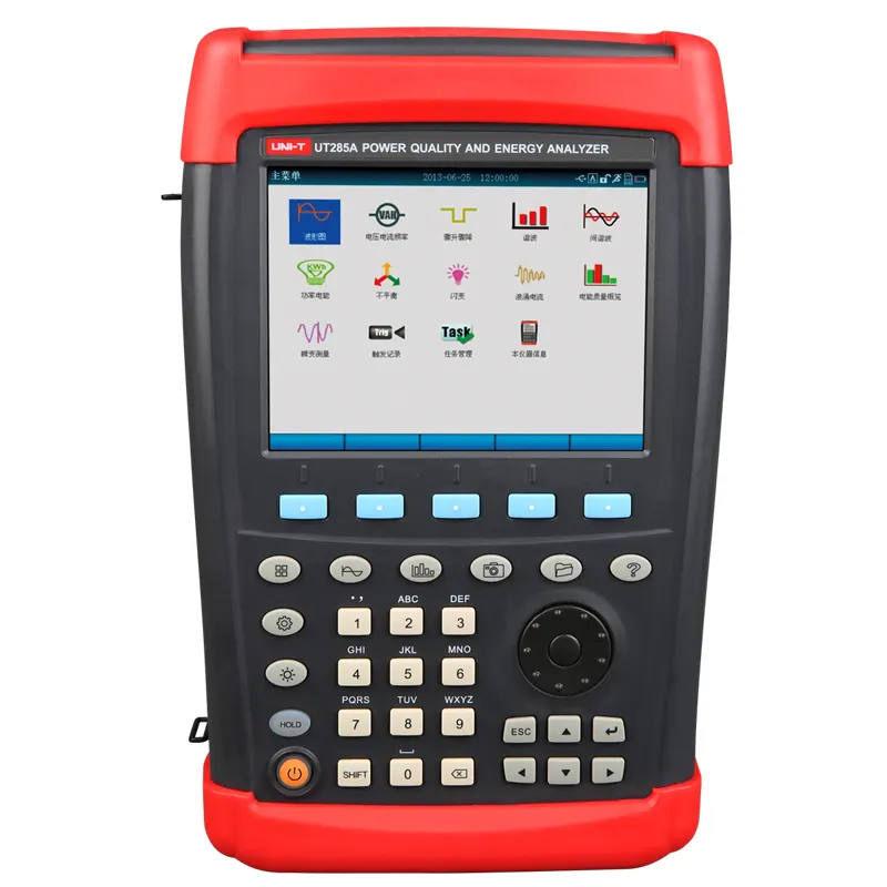 UNI-T UT285A Power Quality Measurement And Analysis Instrument Intelligent Digital Power Three-Phase Portable Electric