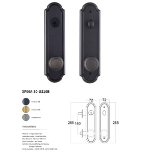Cerradura inteligente electrónica digital de seguridad para el hogar con llave de cobre a precio de fábrica - Product Image 1