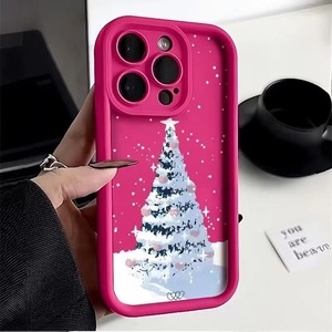 <span class=keywords><strong>Coque</strong></span> de téléphone motif arbre de Noël enneigé effet spray, compatible <span class=keywords><strong>iPhone</strong></span> 17, 17 Pro, 17 Pro Max, 17 Air – <span class=keywords><strong>Coque</strong></span> de protection - Product Image 6