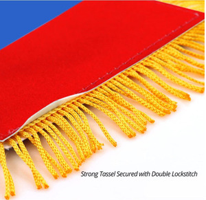 Personalizado 4X6 Pulgadas Colombia Ventana Colgando Bandera Colombiana Pequeño Mini Coche Banderas Banners Espejo retrovisor Decoración - Product Image 2