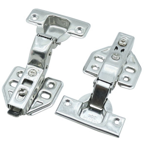 Shengyuan 304 Stainless Steel Cabinet Hinge Half Cover Soft Closing Furniture Hardware - Product Image 4