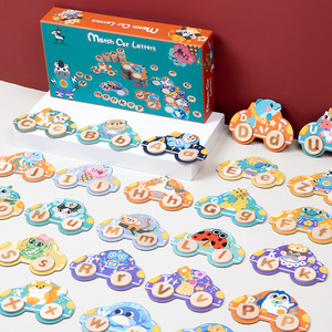 <span class=keywords><strong>Gioco</strong></span> Educativo Transfrontaliero in Legno per Costruzione di Parole, Battaglia PK con 26 Lettere Inglesi, Blocchi di Costruzione per l'Apprendimento Cognitivo - Product Image 2