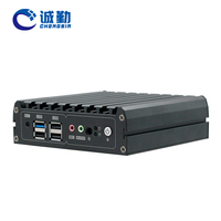 Mini PC Nano J1900 J1800 E3845 con 2 Puertos Ethernet Intel I226 Quad Core 1*DDR3 8GB RS232 Industrial Sin Ventilador Thin Client