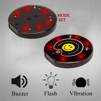 Système d'appel sans fil Daytech pour restaurants, couverture longue portée, 16 unités d'extension, alertes de vibration pour la récupération des repas