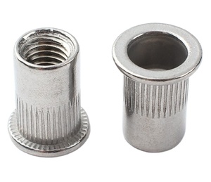 Đồ nội thất ô tô đầu phẳng ren chèn nutsert đinh tán mù đinh tán <span class=keywords><strong>Nut</strong></span> SS304 thép không gỉ - Product Image 3