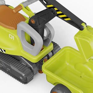 シミュレーションショベルキッズライドカー軽量プラスチック就学前サンドボックスおもちゃ - Product Image 4