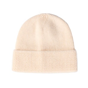 แผงไฟอะคริลิคขนแกะแบบสวมหัวสีทึบหมวกเย็นพิมพ์ลายสำหรับกีฬากลางแจ้งงานปาร์ตี้ท่องเที่ยวแบบลำลองฤดูหนาวฤดูใบไม้ร่วง - Product Image 2