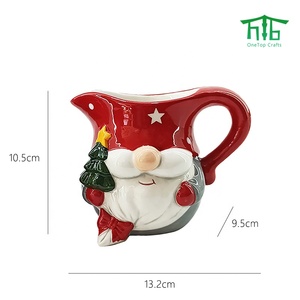 2021 drôle De Noël en céramique <span class=keywords><strong>pot</strong></span> de sucre <span class=keywords><strong>et</strong></span> crème de <span class=keywords><strong>pot</strong></span> de <span class=keywords><strong>lait</strong></span> - Product Image 5