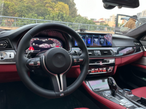Carte de climatisation pour BMW Série 5 F10 F11 5GT F07 F18 2018 - <span class=keywords><strong>2023</strong></span> AC Panel Air LCD Touch Screen AI Voice - Product Image 5