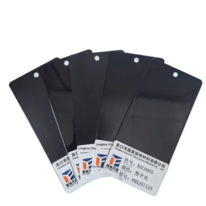 Pure Polyester High <strong>Gloss</strong> <strong>Black</strong> Spray Eco-Friendly Acrylic-Based Electrostatic Metal Powder Coating RAL Colors Furniture <strong>Paint</strong> - Product Image 6
