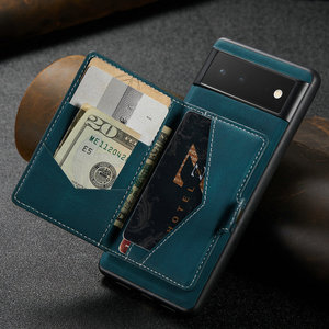Funda desmontable para teléfono, funda trasera de cuero con bolsillo para tarjeta magnética para Google <span class=keywords><strong>Pixel</strong></span> 7 8 Pro <span class=keywords><strong>6A</strong></span> 6 8A 9 - Product Image 2
