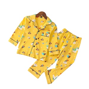 Vestiti autunnali per <span class=keywords><strong>bambini</strong></span> in cotone a maniche lunghe pigiama per ragazze primavera e autunno vestiti per <span class=keywords><strong>bambini</strong></span> vestiti per la casa - Product Image 1