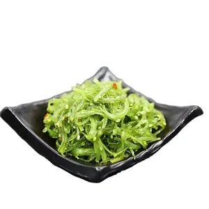 热卖Hiyashi Wakame冷冻调味海藻高品质沙拉罐装海藻沙拉冷冻摄氏18度以下