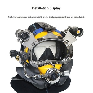 Support de casque de plongée en néoprène et acier inoxydable 304 pour lampe de poche, pour plongée sous-marine adulte et usage commercial vidéo - Vente en gros fabricant - Product Image 4