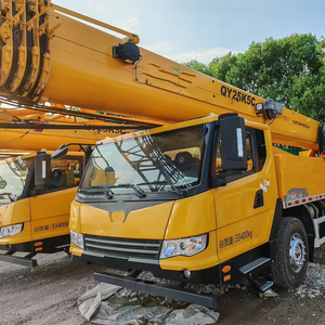 Grue d'occasion QY25KC 25 tonnes, bien entretenue, testée et fonctionnelle, prix abordable, grue d'occasion 25t 50t 70t 80t 100t en promotion - Product Image 1