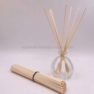 Bâtonnets diffuseurs en fibre de rotin naturel compostable écologique, parfumés à l'huile essentielle - Product Image 6