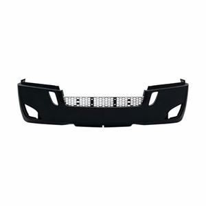Pare-chocs complet noir BS-FR-202G, en plastique PP, avec trou pour feux antibrouillard pour Freightliner Cascadia 2018+ - Product Image 1