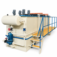 Prix usine Équipement de flottation à air dissous DAF, Pompe PLC, Réservoir sous pression, Engrenage, 50000L/heure, Traitement des eaux usées municipales 1