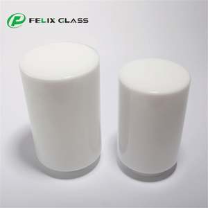 Cúpula de Vidrio Fundido OEM, Tamaño Personalizado, Color Blanco Ópalo, para Lámpara LED con Protección Ocular, Regulable, para Lámparas de Araña y Colgantes - Product Image 1