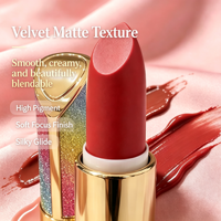 Base de rouge à lèvres vegan waterproof mat LSFAIRY LS294, vente en gros