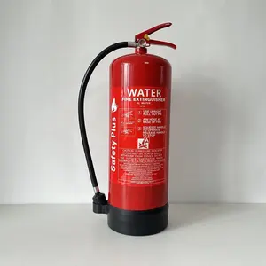 Extintor de agua 9L/extintores DCP CE EN3 LPCB aprobado ISO9001 China fabricante de equipo de lucha contra incendios