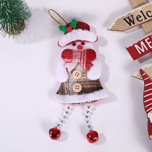 Low MOQ Wholesale Premium Fabric Christmas Ornaments - Custom Reindeer/Santa Holiday Decor for Events - Product Image 3