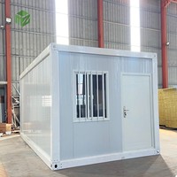 Casa Contenedor de Ensamblaje Rápido de Fábrica, Impermeable, Desmontable, Prefabricada, Modular, para Oficina, Alojamiento o Tienda