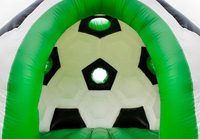 Château plein d'entrain de tente d'intérieur/extérieure gonflable Offres Spéciales de maison de football de PVC unisexe avec le ventilateur pour jouer