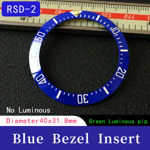 Biểu Tượng Tùy Chỉnh Sloped Gốm <span class=keywords><strong>Bezel</strong></span> Chèn 40*31.8Mm Slopping <span class=keywords><strong>Bezel</strong></span> Cho Rlx 116610 Mod Đồng Hồ Không Có Sáng - Product Image 4