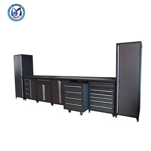 Gran conjunto de aparcamiento garaje taller herramienta de almacenamiento pecho workbench - Product Image 2