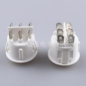 Interrupteur à bascule Kcd1 pour éjection et retour de pâte, 6 broches, pour équipement de boulangerie, prise US, coque PA66 - Product Image 4