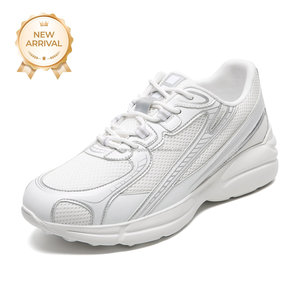 รองเท้าวิ่งกลางแจ้งสำหรับผู้ชายและผู้หญิงสุดหรู ดีไซน์ตาข่าย น้ำหนักเบา ระบายอากาศได้ดี พร้อมพื้นรองเท้าแบบมีเบาะ เพิ่มความสูง 7 ซม. - Product Image 2