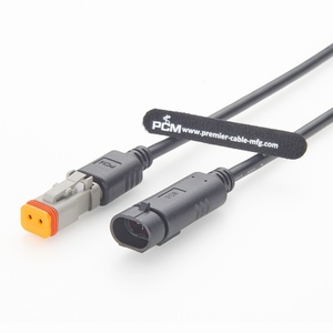 Kabel Adaptor 2 Arah Deutsch DT06-2S ke TE AMP Superseal 282104-1 16AWG Tahan Air untuk Sensor Sistem Perkabelan Perbaikan Otomotif - Product Image 5