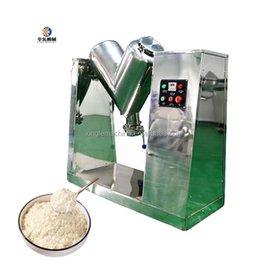 Mélangeur de poudre chimique sèche pour blanchisserie à double tambour CE 500l, équipement de mélange en acier inoxydable, machine de mélange automatique - Product Image 2