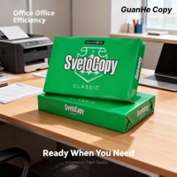 Papier copie multi-usage Svetocopy A4 80 g/m², boîte de 5 rames, blanc haute luminosité, fiable pour un usage quotidien professionnel et domestique