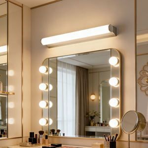 Luminaire mural LED moderne pour salle de bain, design nouveau, IP44 étanche, en acier inoxydable, luminaire mural de luxe pour miroir, pour hôtel - Product Image 2