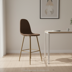 Muebles de Comedor, Taburetes de Bar Nórdicos Modernos, Muebles de Apartamento, Directo de Fábrica, Sillas de Bar Duraderas y de Lujo - Product Image 2
