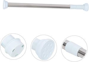 <span class=keywords><strong>Tringle</strong></span> télescopique en acier inoxydable épaissi, best-seller du fabricant, <span class=keywords><strong>tringle</strong></span> de rideau de douche sans perçage, <span class=keywords><strong>tringle</strong></span> à tension réglable - Product Image 4