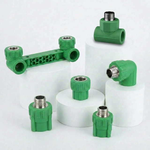 REHOME PPR All Kinds Fittings Connecting PN20 PN25 PPR Pipe and Fittings Hot Cold Water Supply Socket Reduction Coupling Fitting