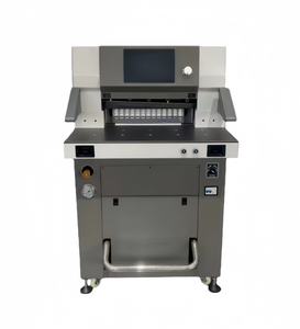 <b>Hydraulic</b> Electric Paper Cutting Machine A2 A3 A4 Paper Guillotining Machine Industrial Heavy Duty Paper <b>Cutter</b> with Efficiency - Product Image 1