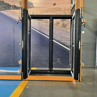 MINGLEI-Ventanas abatibles de aluminio con eficiencia energética, estilo europeo, triple acristalamiento, ventanas pasivas
