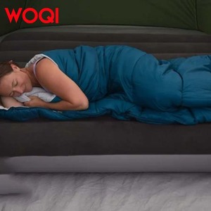 Woqi Outdoor Camping 3 Season mummia <span class=keywords><strong>doppio</strong></span> <span class=keywords><strong>sacco</strong></span> <span class=keywords><strong>a</strong></span> <span class=keywords><strong>pelo</strong></span> con cuscino gratuito - Product Image 6