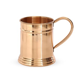 Taza de mula de cobre martillado hecha a mano de la mejor calidad, vajilla duradera para fiestas al aire libre y bares de interior disponibles para la venta - Product Image 2